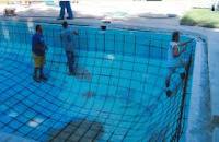 Breaking-in Pool Plaster