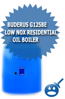 Buderus G125BE Low NOx Residential Oil Boiler