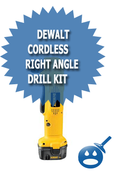 DeWalt Cordless Right Angle Drill Kit