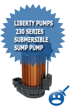 Liberty Pumps 230 Series Submersible Sump Pump