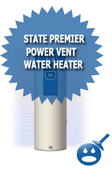 State Premier Power Vent Water Heater