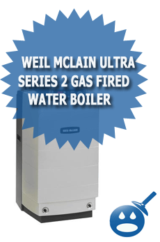 Weil McLain Ultra Series 2 Gas Fired Water Boiler