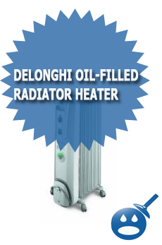 DeLonghi Oil Filled Radiator Heater