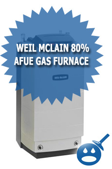 Weil McLain 80% AFUE Gas Furnace