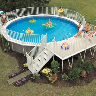 Johnny Weismuller Round Swimming Pool