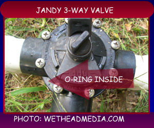 3-way Jandy Valve