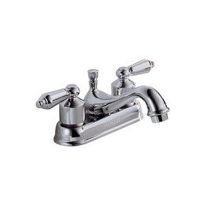 Delta Chrome Double Handle Bathroom Faucet Model P99673-L