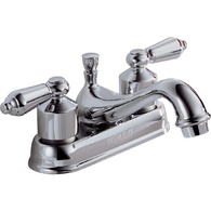 Delta Chrome Double Handle Bathroom Faucet