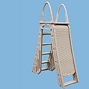 Roll Guard A Frame Above Ground Pool Safety Ladder