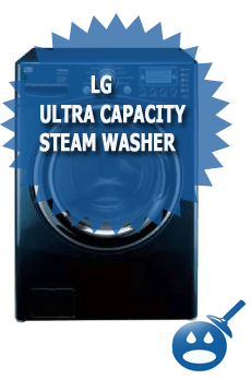 LG Ultra Capacity Steam Washer