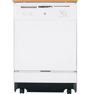 GE 24-Inch Convertible Portable Energy Star Dishwasher 