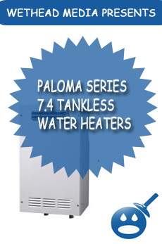 Paloma Series 7.4 Tankless Water Heaters