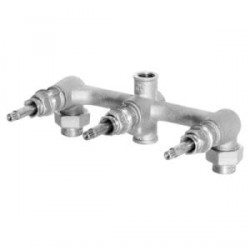 Price PfisteR 8 In Fixed Cast Brass Three Handle Valve Body