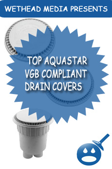 Top AquaStar VGB Compliant Drain Covers