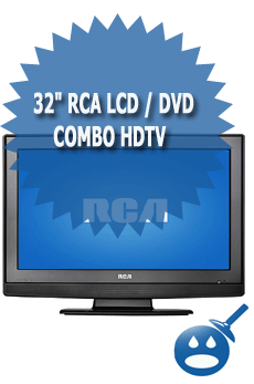 32" RCA LCD / DVD Combo HDTV