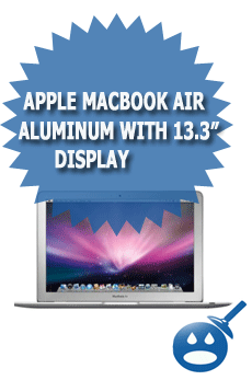 Apple MacBook Air Aluminum with 13.3″ Display