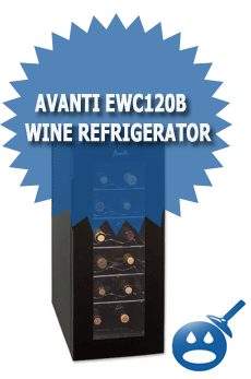 Avanti EWC120B Wine Refrigerator