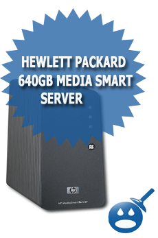 Hewlett Packard 640GB Media Smart Server