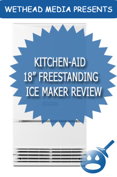 KitchenAid 18 inch Freestanding Ice Maker Review