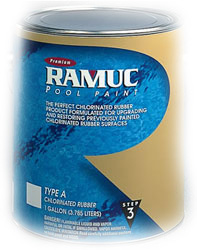 RAMUC Rubber Inground Swimming Pool Paint