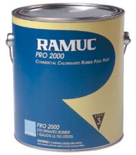 RAMUC Rubber Inground Swimming Pool Paint