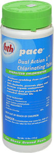 HTH Pace 1" Chlorine Tabs