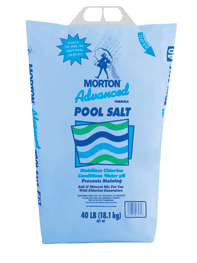 Morton Advanced Formula Pool Salt 40 LB Bag