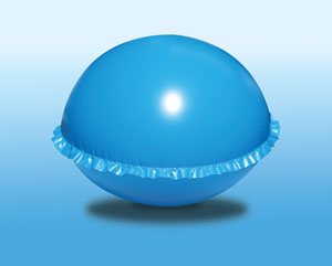 4 x 8 16 Gauge Durable Air Pillow for Oval Pools 4 x 8 16 Gauge Durable Air Pillow for Oval Pools