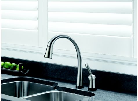 Delta Pilar Single Handle Pull Down Faucet Delta Pilar Single Handle Pull Down Faucet