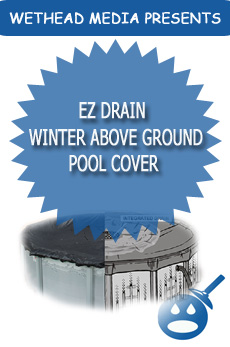 EZ Drain Winter Above Ground Pool Cover 