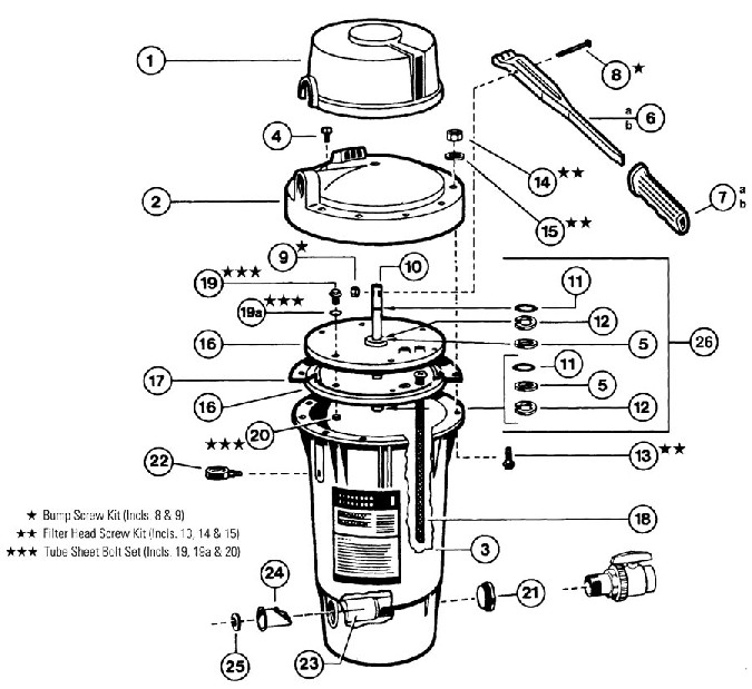 Hayward Perflex EC40 Cutaway Diagram Hayward Perflex EC40 Cutaway Diagram