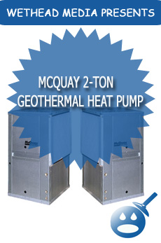 McQuay 2-Ton Geothermal Heat Pump