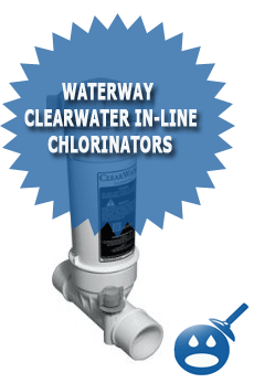 Waterway Clearwater In-Line Chlorinators