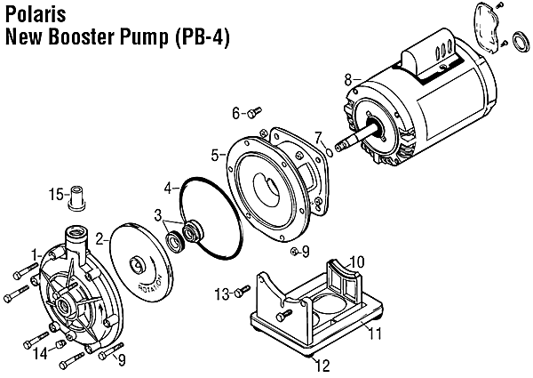 Polaris Booster Pump Cutaway Diagram Polaris Booster Pump Cutaway Diagram