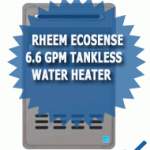 Rheem EcoSense 6.6 GPM Tankless Water Heater Rheem EcoSense 6.6 GPM Tankless Water Heater