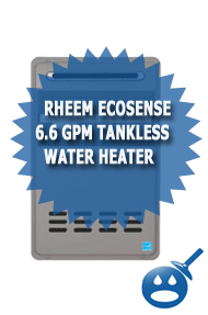Rheem EcoSense 6.6 GPM Tankless Water Heater