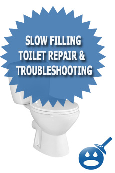 Slow Filling Toilet Repair & Troubleshooting