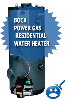Bock Power Gas Residential Water Heater