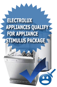 Electrolux Appliances Qualify for Appliance Stimulus Package