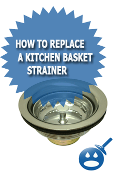 How To Replace A Kitchen Basket Strainer 