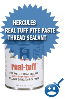 Hercules Real Tuff PTFE Paste Thread Sealant
