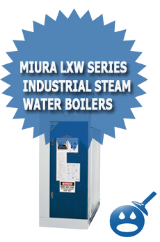 MIURA LXW Series Industrial Steam Water Boilers 